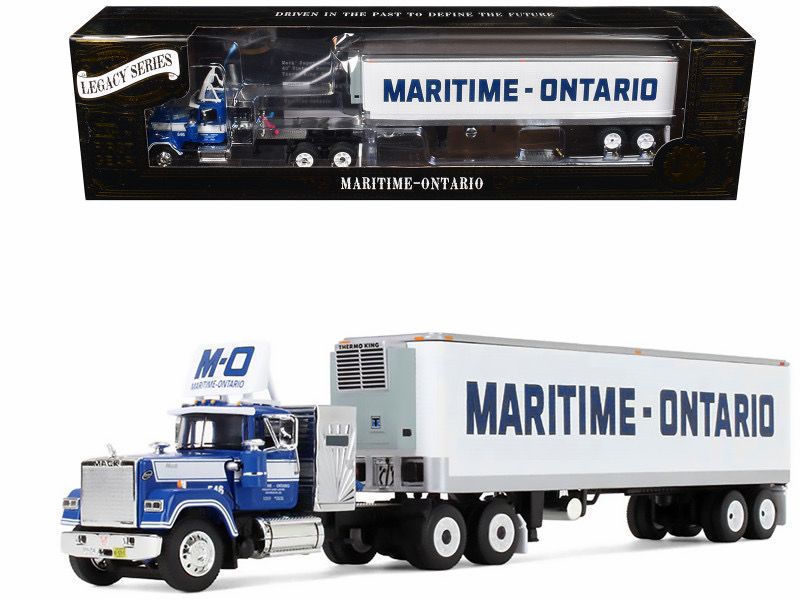 Mack Super-Liner 36" Vintage Sleeper & Trailer 40´ Vintage c/ Termo Mack Super-Liner 36" Vintage Sleeper & Trailer 40´ Vintage c/ Termo