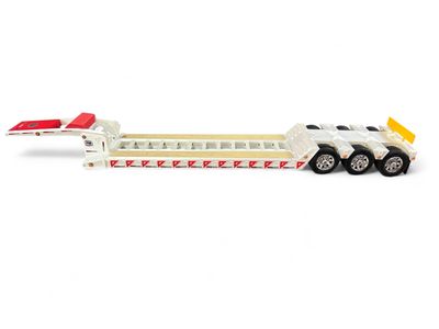 Lowboy Blanco 3 ejes 3D Rin Cromado