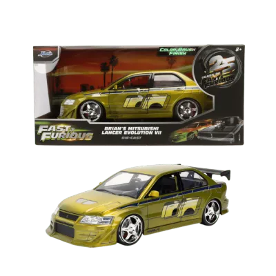Brian’s Mitsubishi Lancer Evolution VII F&F 2 Color Brush 25 Aniversario Brian’s Mitsubishi Lancer Evolution VII F&F 2 Color Brush 25 Aniversario