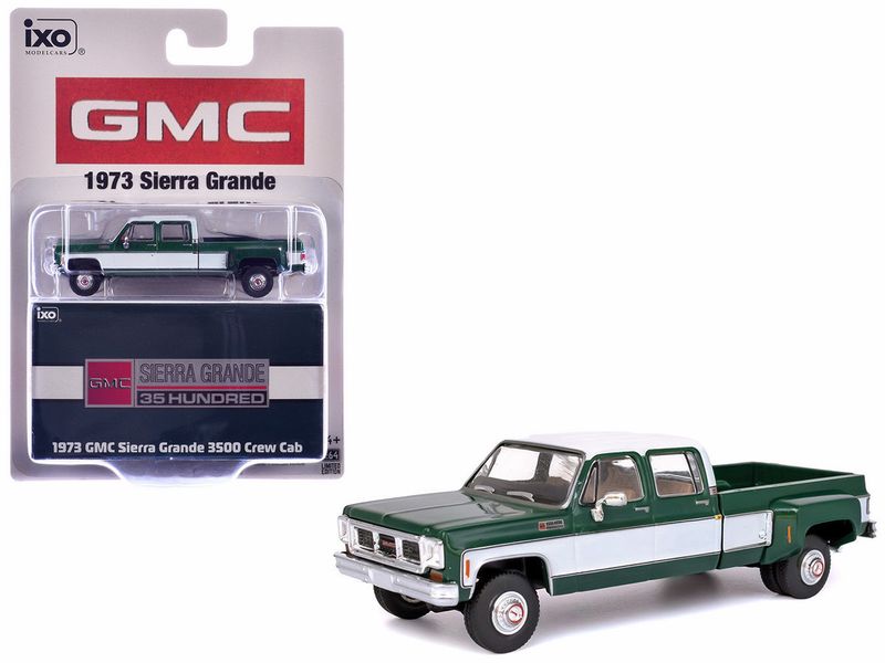 1973 GMC Sierra Grande 3500 Crew Cab Dually - GLE Verde Oscuro