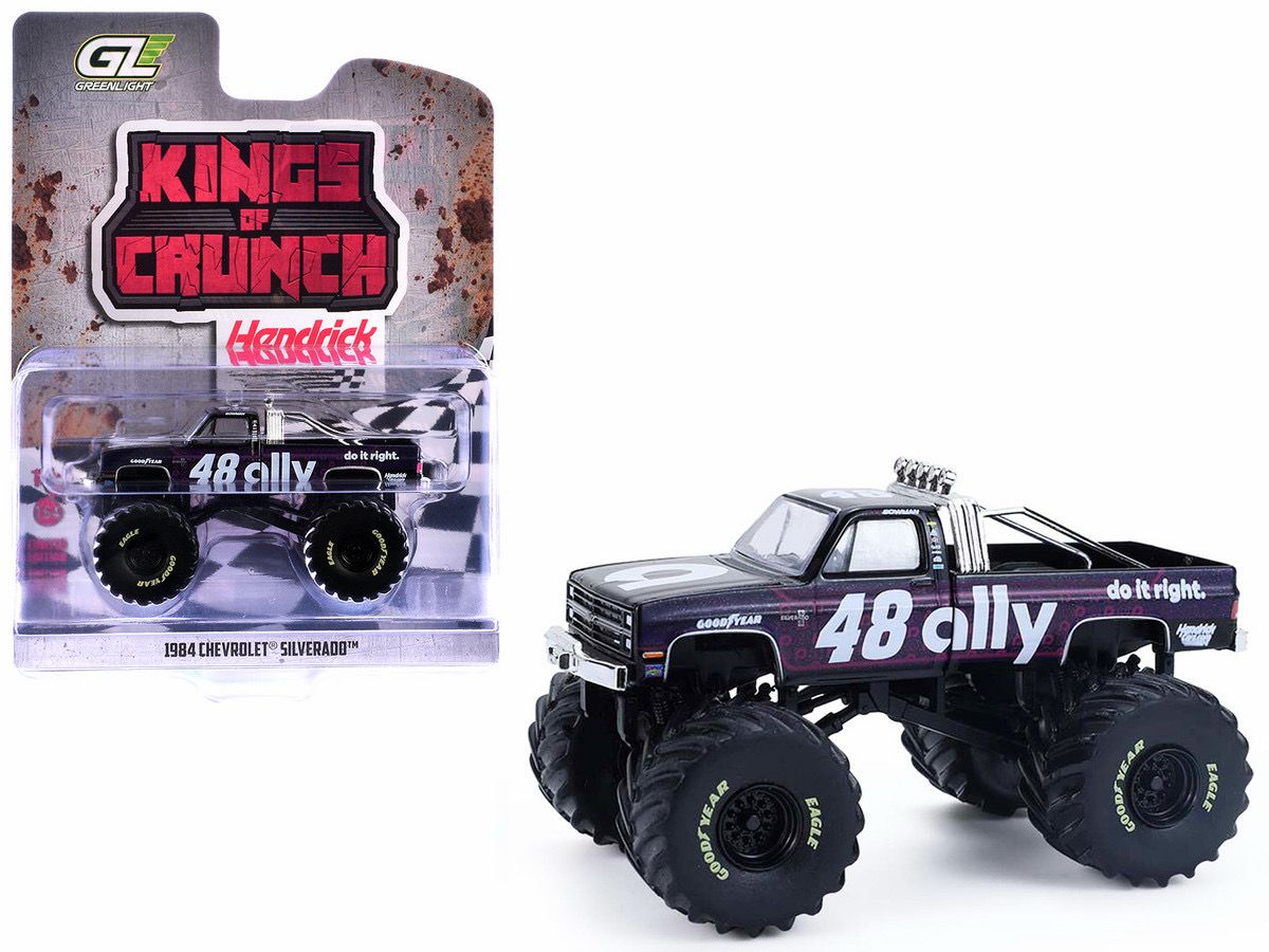 1984 Chevrolet Silverado Monster Truck - #48 Ally - Version Hendrick Motorsports