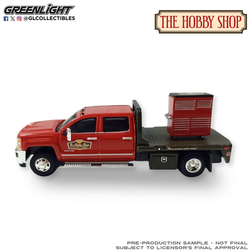 2016 Chevrolet Silverado 3500 HD Dually Flatbed c/ Cabinete de herramientas - Hobby Shop