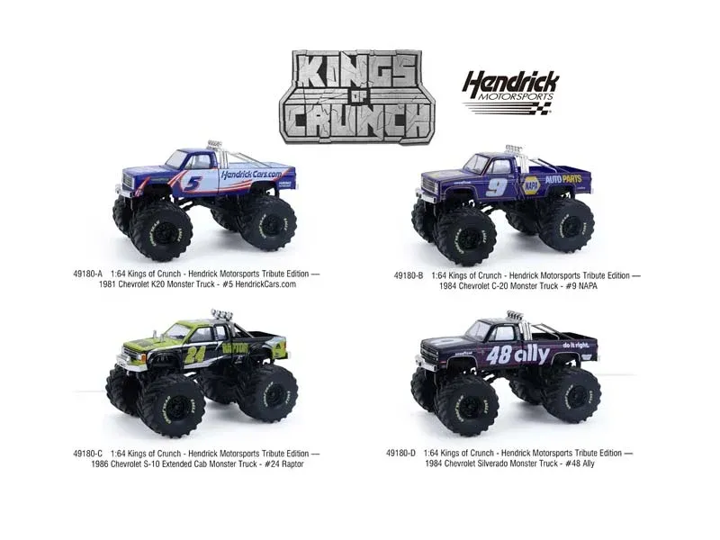 1/64 Kings of Crunch Edicion Hendrick Motorsports 1/64 Kings of Crunch Edicion Hendrick Motorsports