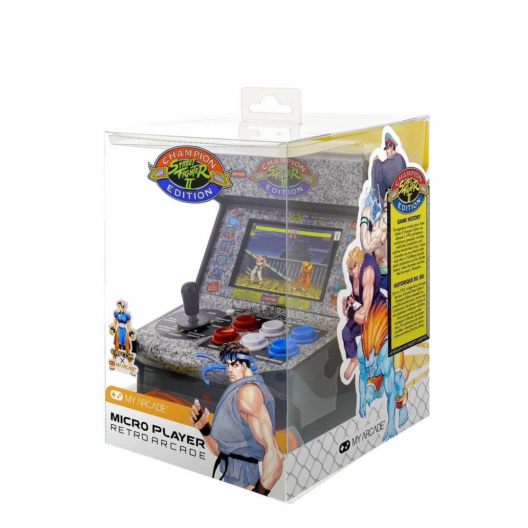 STREET FIGHTER 2 CHAMPION EDITION MICRO PLAYER STREET FIGHTER 2 CHAMPION EDITION MICRO PLAYER