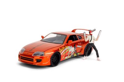 1:24 1995 Toyota Supra w/CHAINSAW MAN