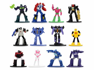 Transformers Nano Metals figs