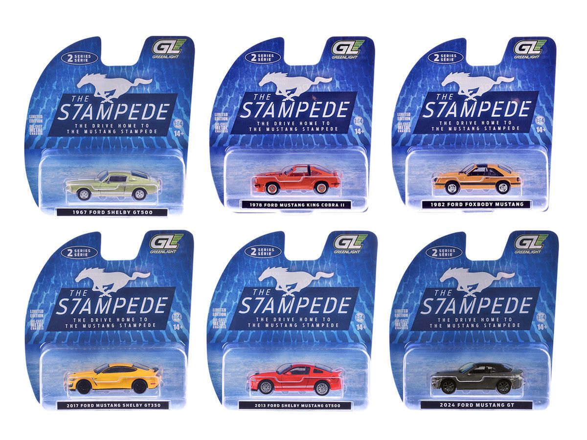 1:64 The Mustang Stampede Series 2