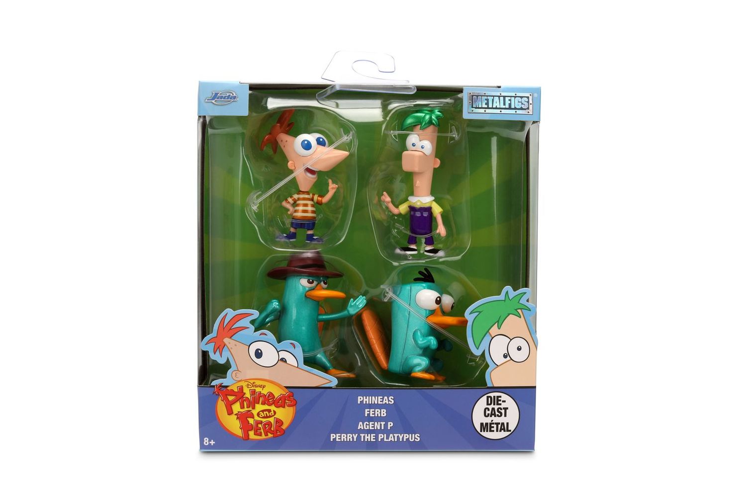 2.5 PHINEAS AND FERB 4 PK