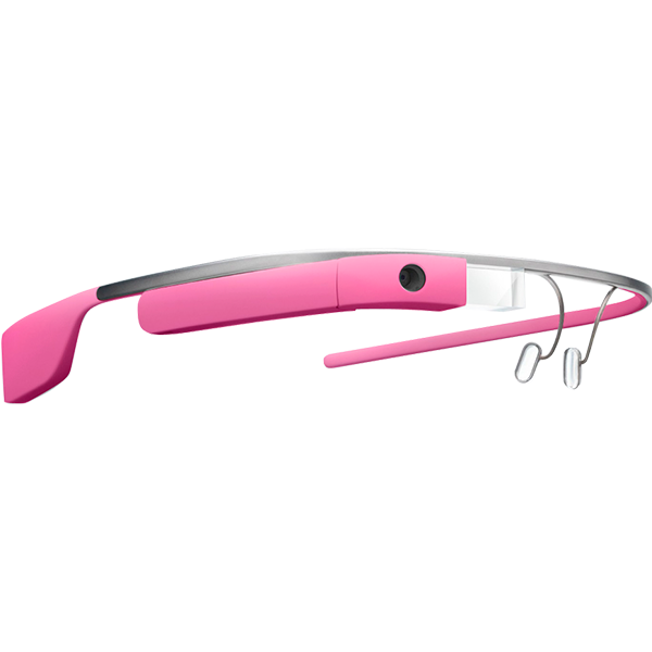 Google Glass фиолетовые