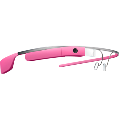 Google Glass фиолетовые