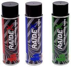 SPRAY MARCADOR RAIDEX 500ML (COLORES: AZUL, ROJO, VERDE)