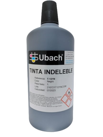TINTA INDELEBLE NEGRA PARA MARCAR PALETS DE MADERA.