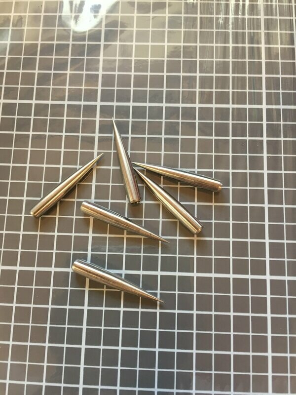 Spitze für 2,5 mm Schäfte 0,9 Gramm ( Pack 10 Stück )