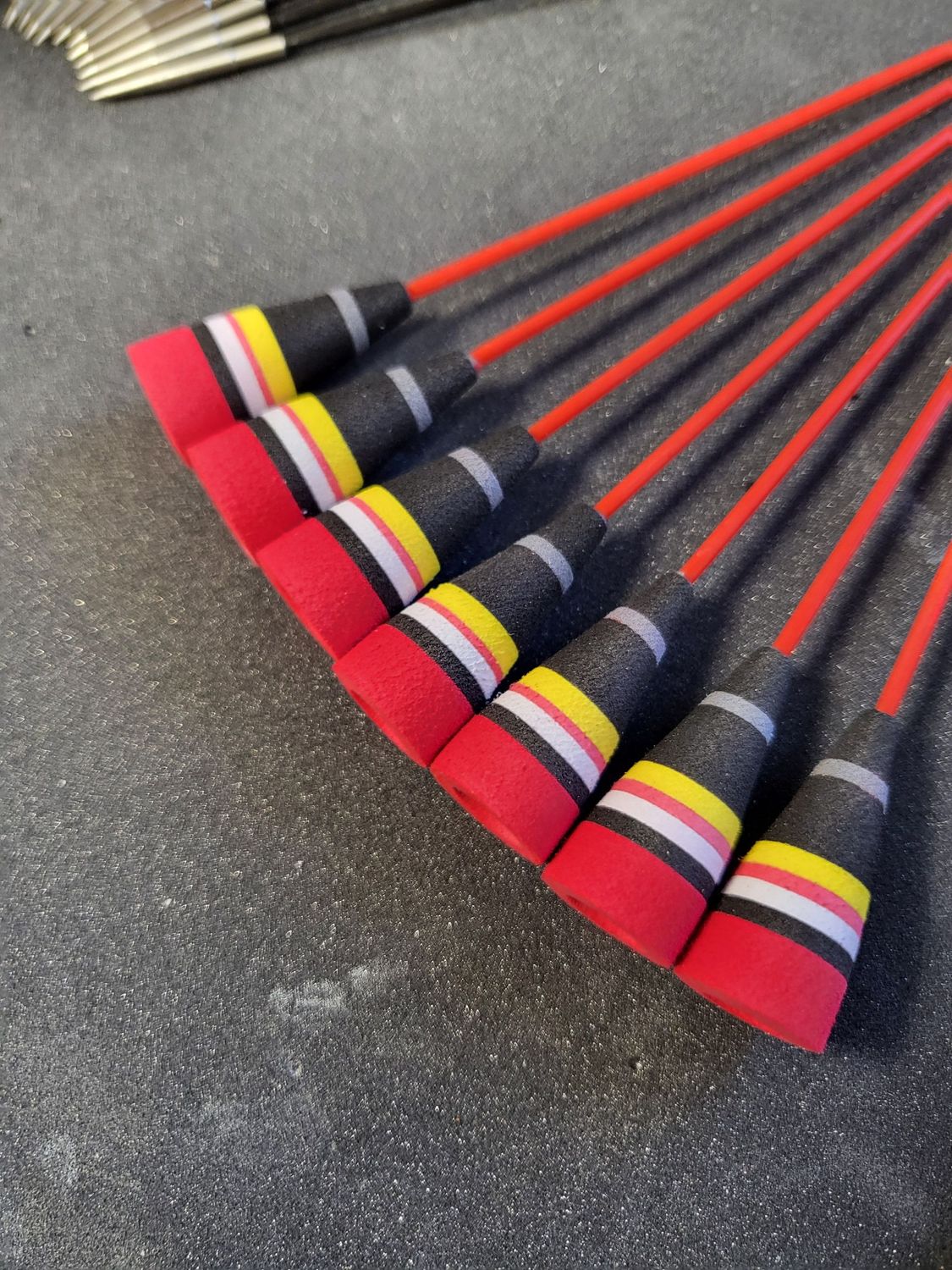Pfeile mit Original Bali Schaumkonen Set 7 Stück