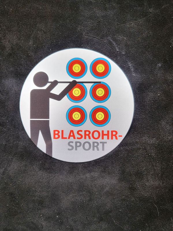 Blasrohr Sport Aufkleber