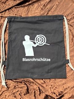 Sportbeutel Blasrohrschütze/-in