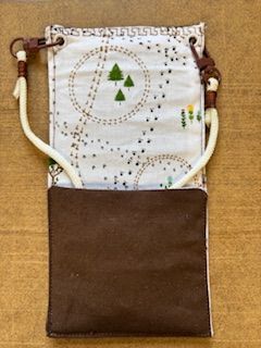 Umhängeköcher Stoff