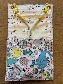 Umhängeköcher Stoff