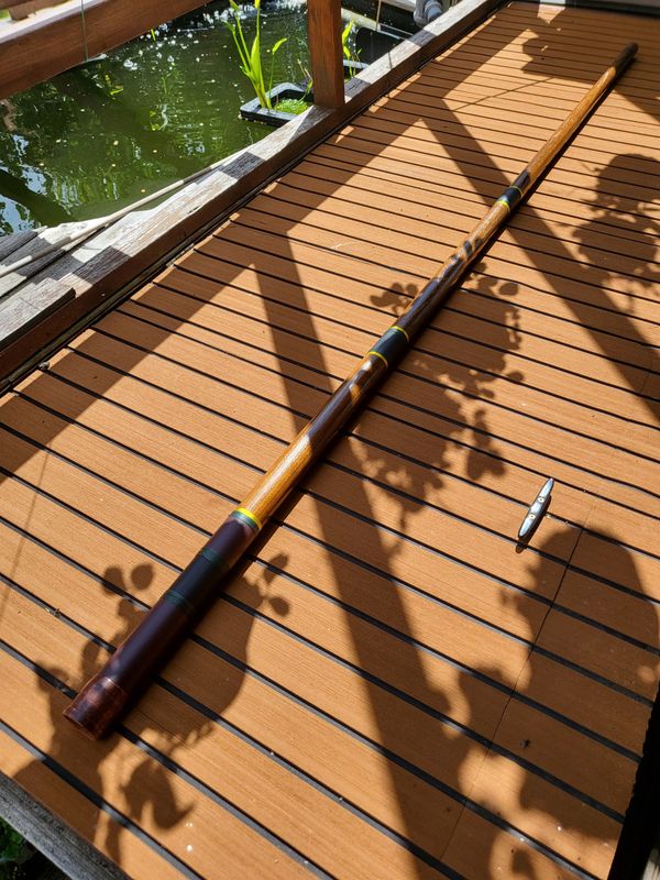 Blasrohr im Indonesien Design Kal. 14mm 2 Meter Länge