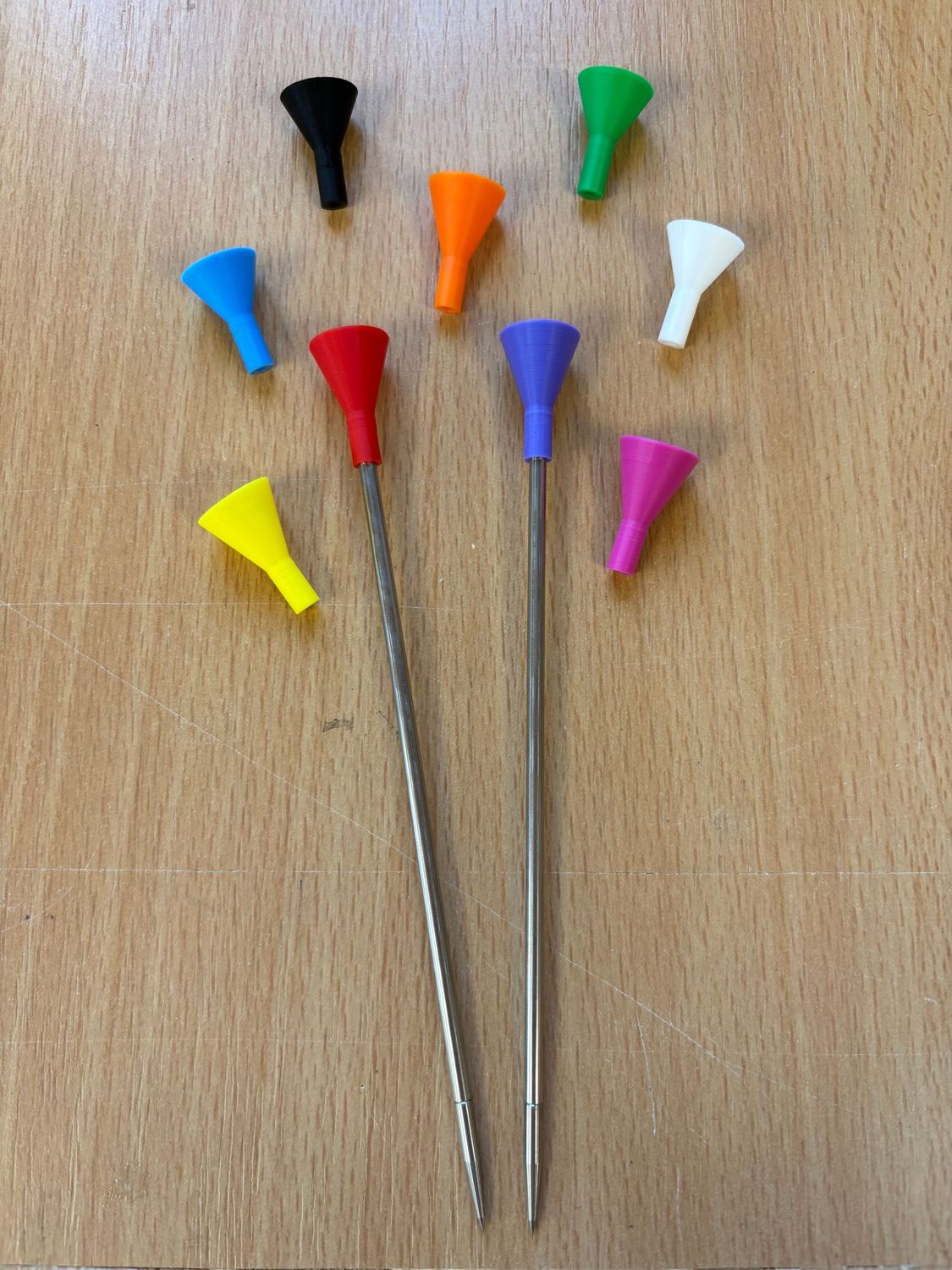 Edelstahlpfeil mit bündiger Spitze Edelstahlpfeil mit bündiger Spitze