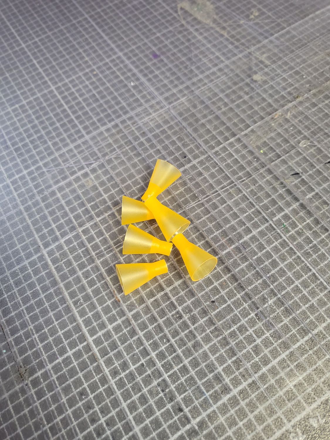 Kone, orange, Neu für 2,5mm