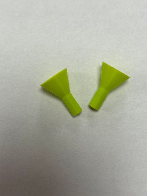 Konen (2mm) 10mm Limette