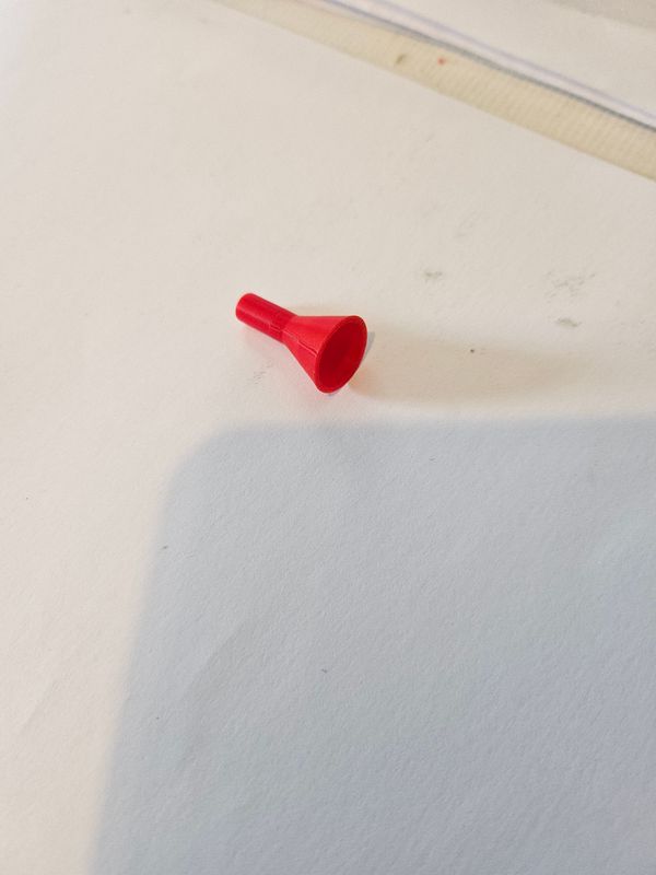 Konen (2mm)10mm Rot
