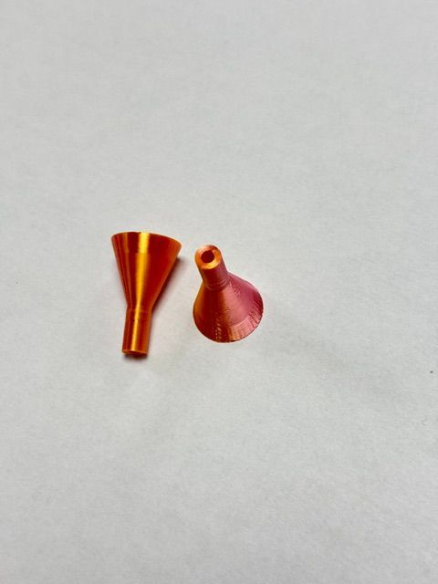 Konen (2mm)10mm Pfirsich shiny