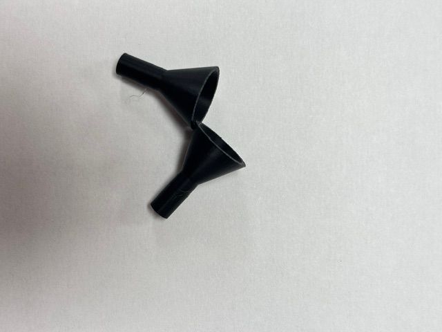 Konen (2mm) 10mm  Schwarz