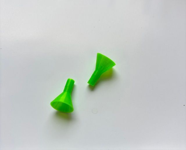 Kone (2mm) 14 mm Neongrün