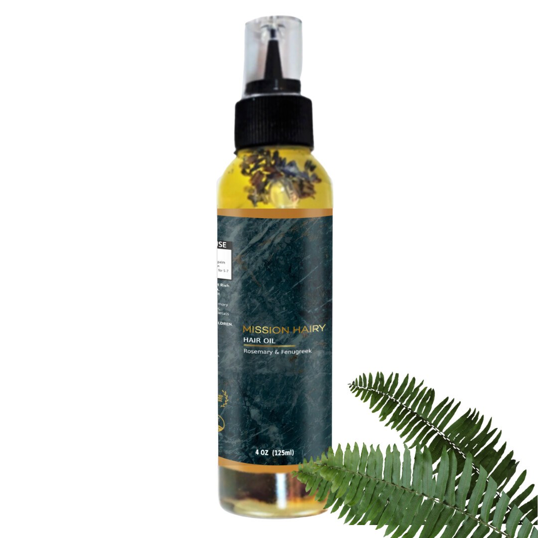 Mission Hairy oil treatment