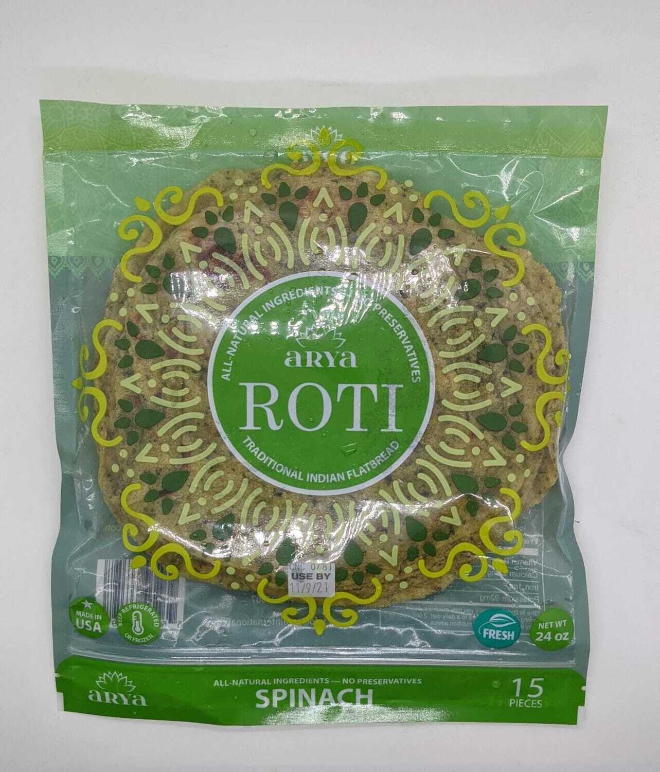 Arya Spinach Paratha
