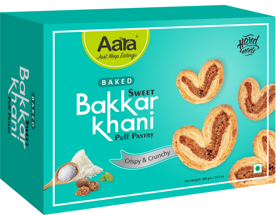 Puff Pastry - Baked Sweet Bakkar Khani 10.5 Oz (300 Gm)