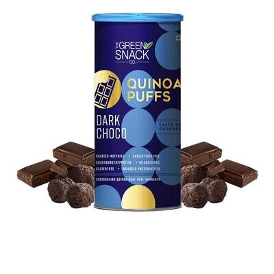 The Green Snack Co. Dark Choco Quinoa Puffs 150 GM
