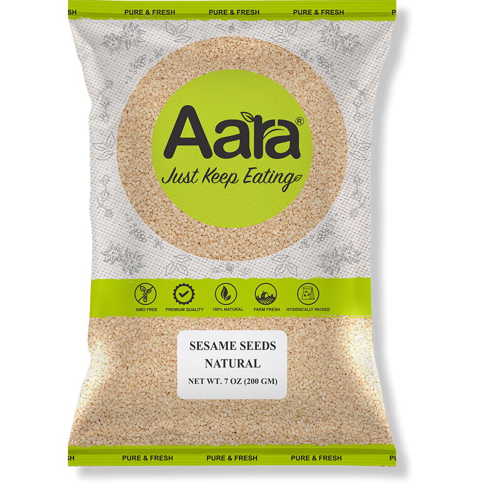 Sesame Seeds Natural (Aara) 7 OZ (200 GM)