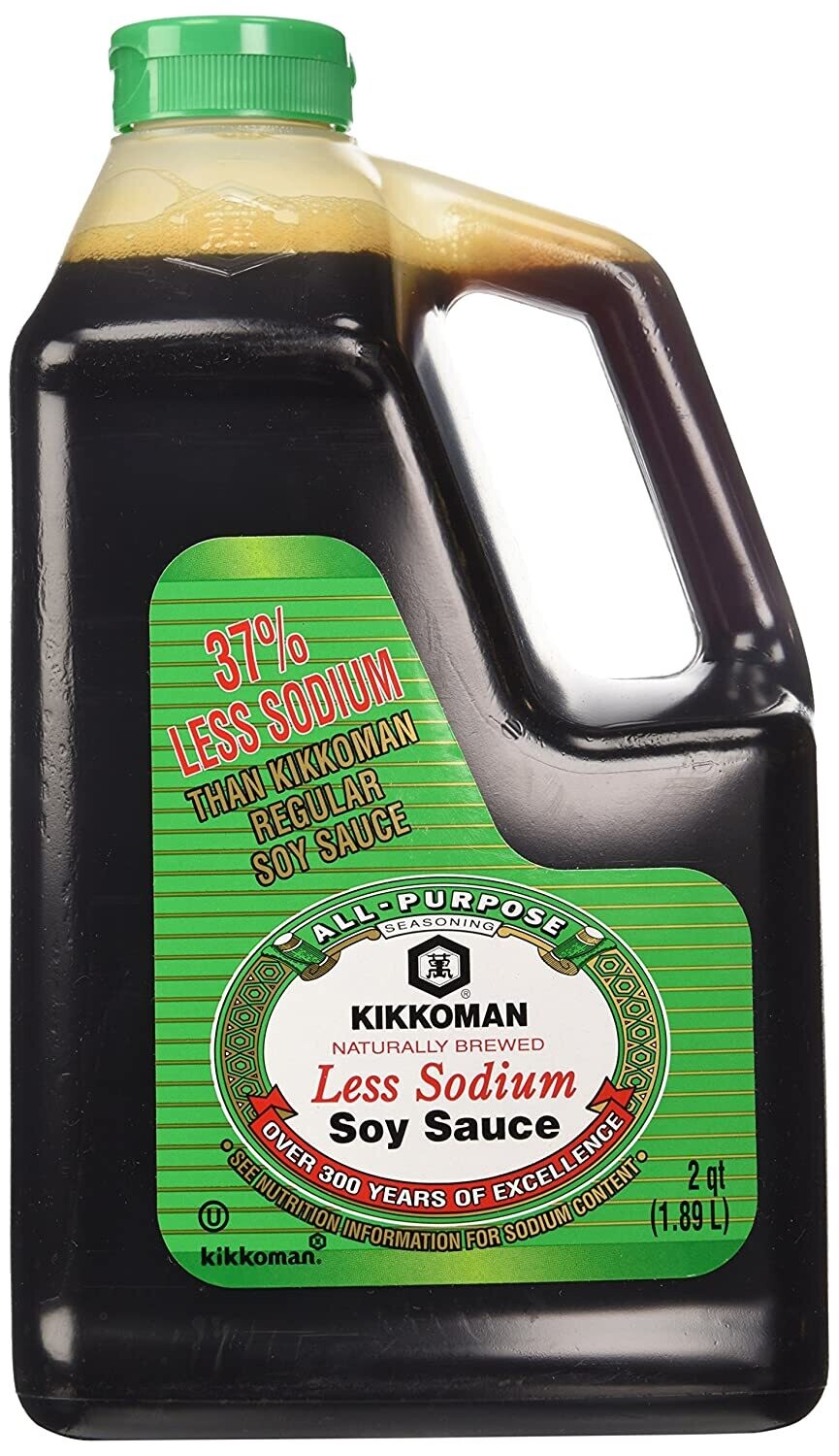 Soy Sauce Less Sodium (KIKKOMAN) (1.89 ltr)