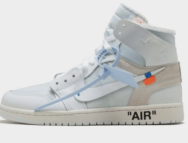 AIR JORDAN 1 OFF WHITE WHITE 