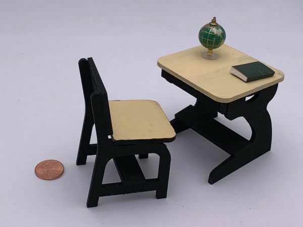 DESK & CHAIR SET KIT 1:12