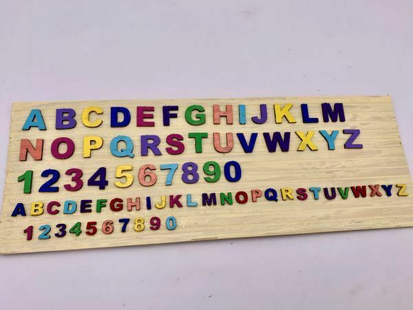 LARGE SET LETTERS & NUMBERS KIT 1:12