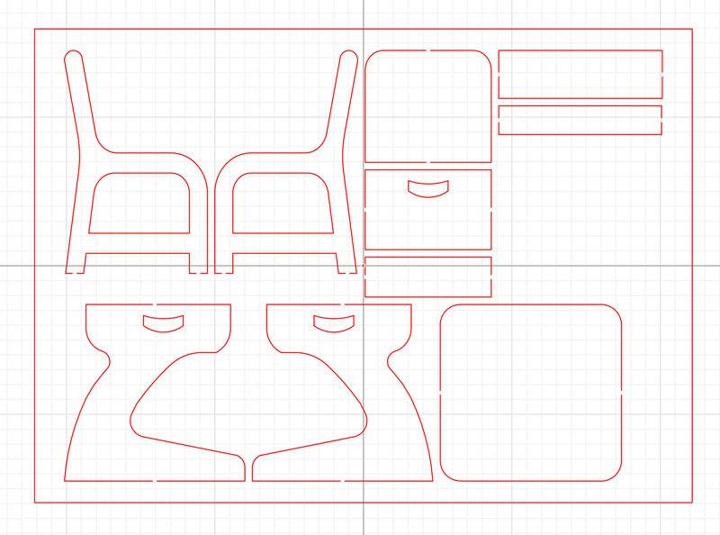 DESK & CHAIR SET KIT