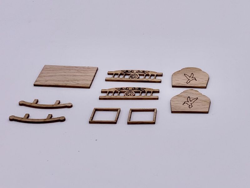 DOLLHOUSE CRADLE KIT 1:12