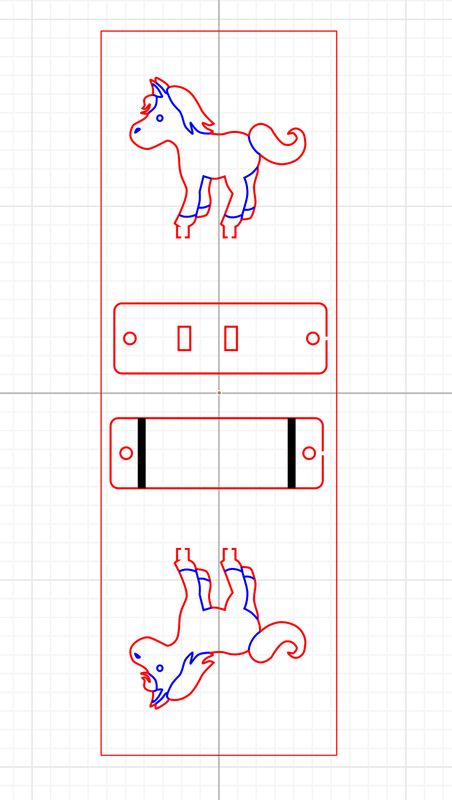 HORSE PULL TOY KIT 1:12
