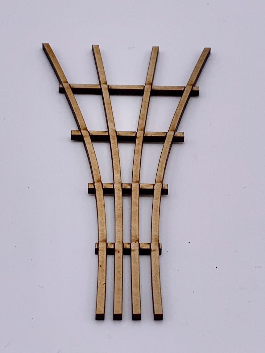 Traditional Dollhouse Miniature Trellis 1:12