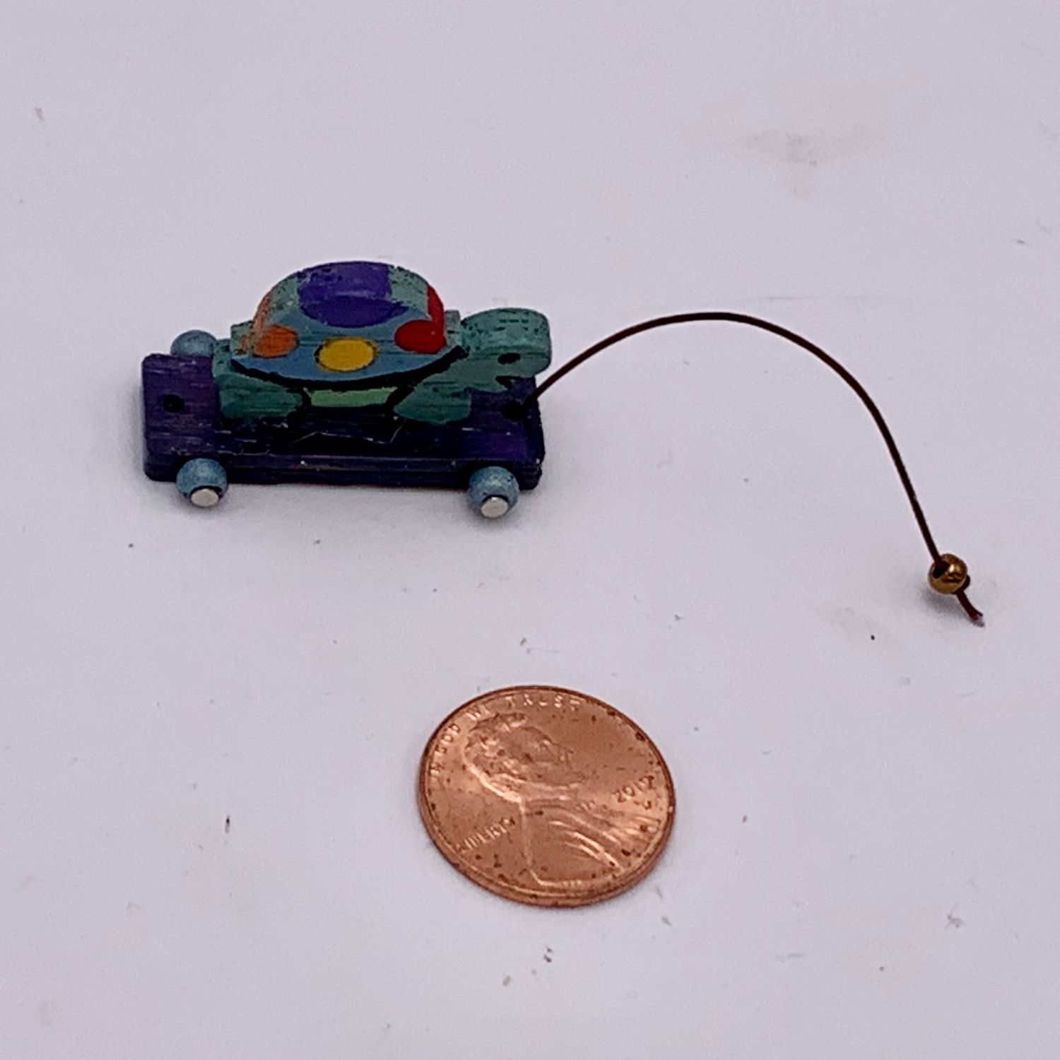 TURTLE PULL TOY KIT 1:12