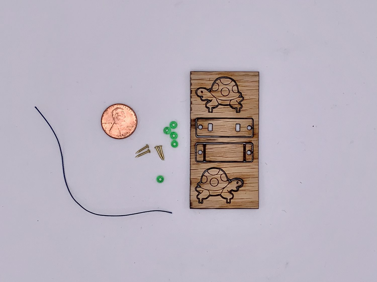 TURTLE PULL TOY KIT 1:12