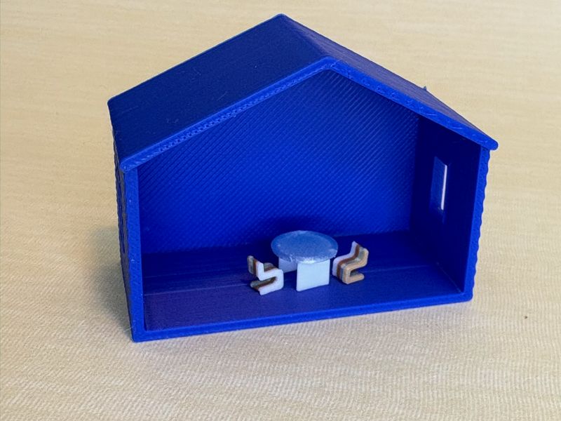 1:144 Dining "S" Chairs