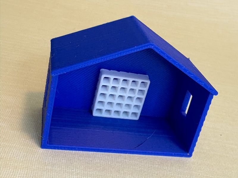 1:144 5x5 cube shelf