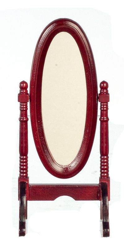 Mahogany Cheval Mirror