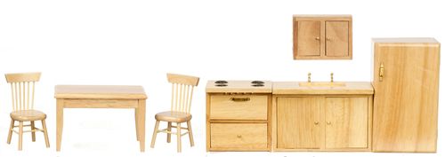 Oak Kitchen Set