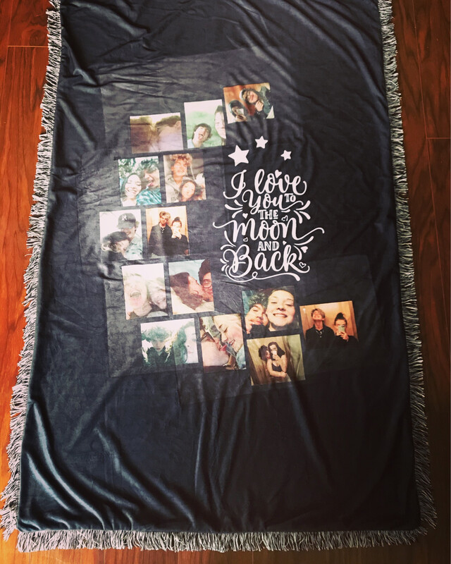 I Love You To The Moon And Back 14 Panel Blanket